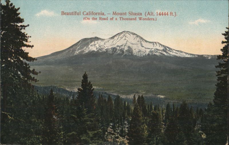 Mount Shasta, California - Road of a Thousand Wonders