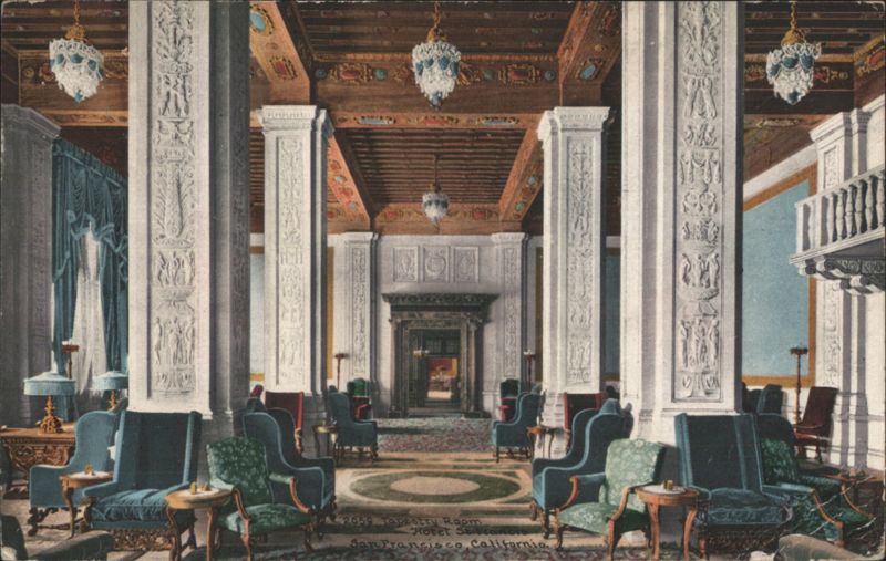 Tapestry Room, Hotel St. Francis, San Francisco California