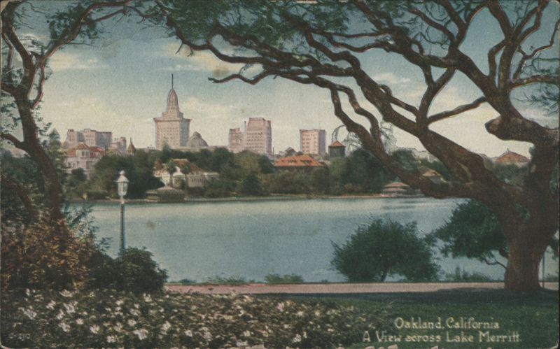 A View across Lake Merritt Oakland California