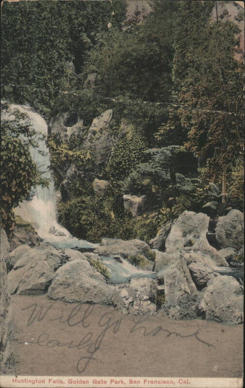 Huntington Falls, Golden Gate Park, San Francisco California