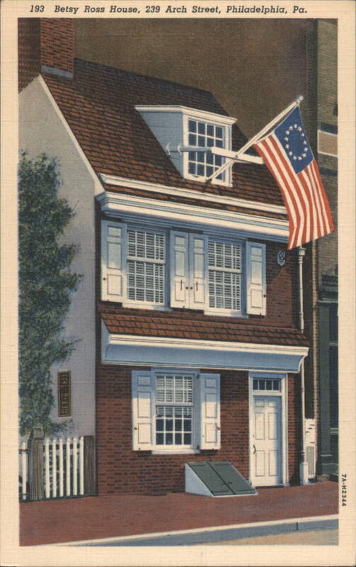 Betsy Ross House, 239 Arch Street, Philadelphia Pennsylvania