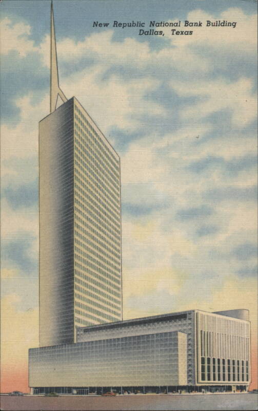 New Republic National Bank Building, Dallas Texas