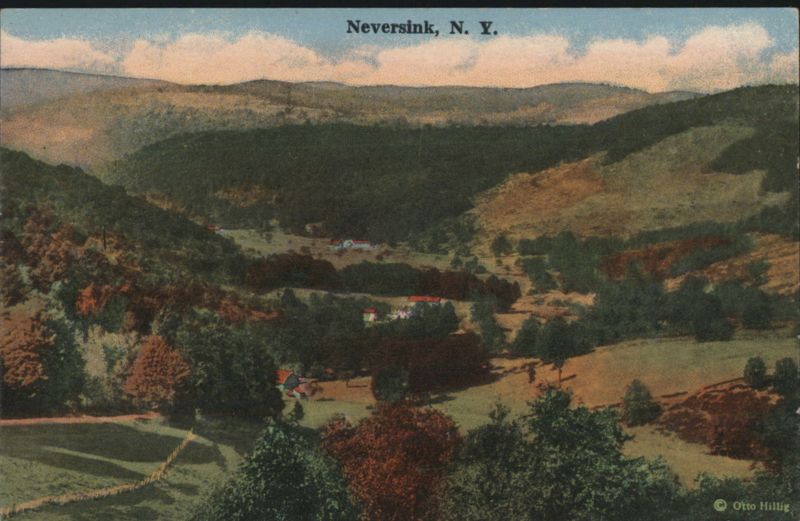 Neversink Valley Landscape New York Otto Hillig