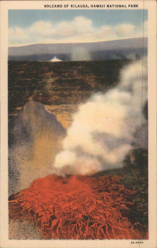 Volcano of Kilauea, Hawaii National Park