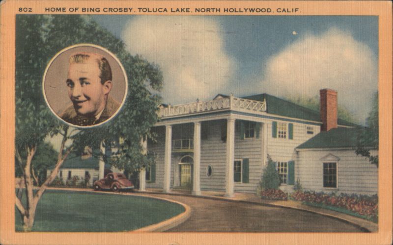 Bing Crosby's Home, Toluca Lake, North Hollywood, CA California