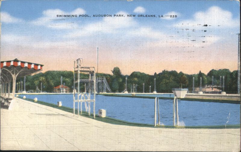 Swimming Pool, Audubon Park New Orleans Louisiana