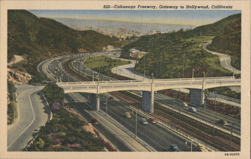822 Cahuenga Freeway, Gateway to Hollywood Los Angeles California