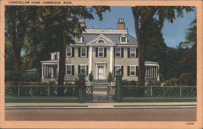 Longfellow Home, Cambridge, MA Massachusetts