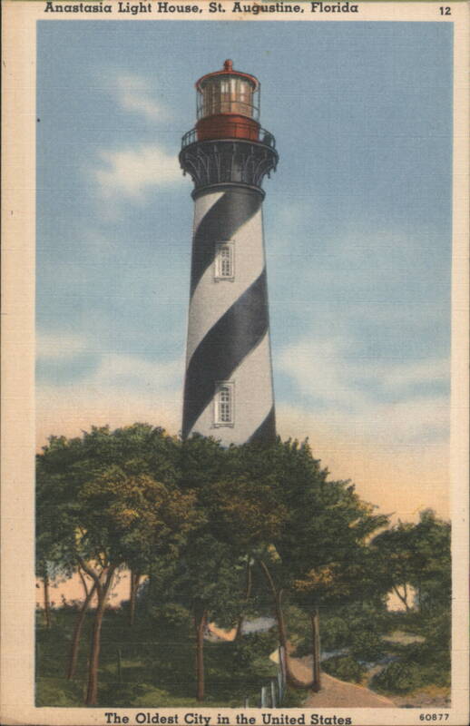 Anastasia Light House, St. Augustine, Florida, Oldest City