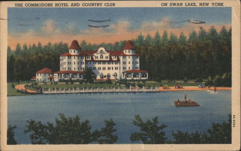 The Commodore Hotel and Country Club on Swan Lake, NY New York