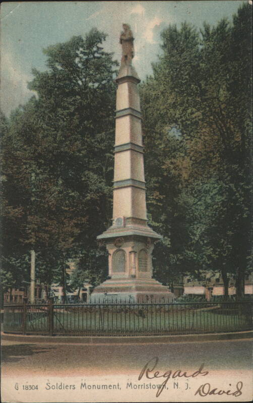 Soldiers Monument, Morristown, NJ New Jersey