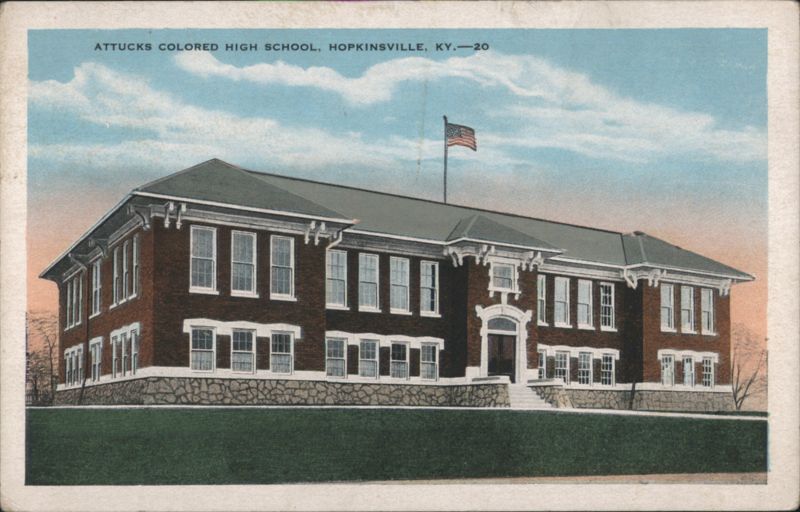 Attucks Colored High School, Hopkinsville, KY Kentucky