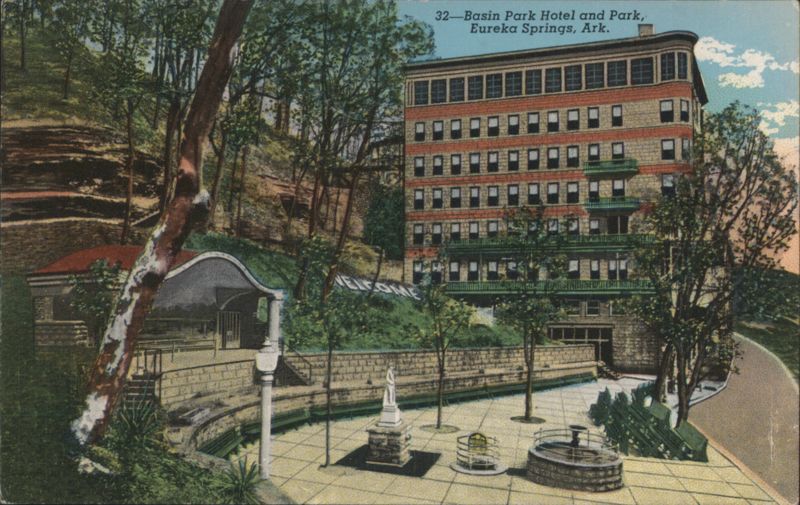 Basin Park Hotel and Park, Eureka Springs, AR Arkansas