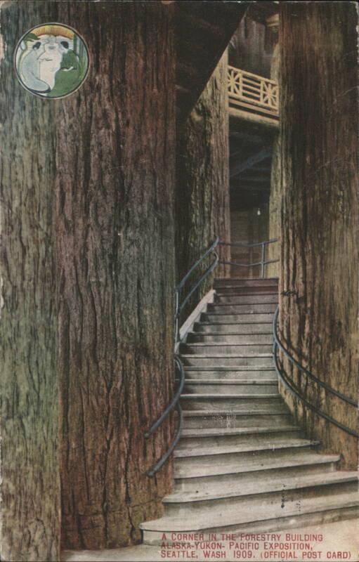 Forestry Building, Alaska-Yukon-Pacific Exposition, 1909 Seattle Washington