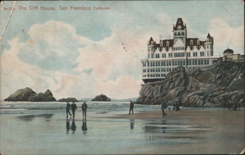 The Cliff House, Ocean Beach San Francisco California
