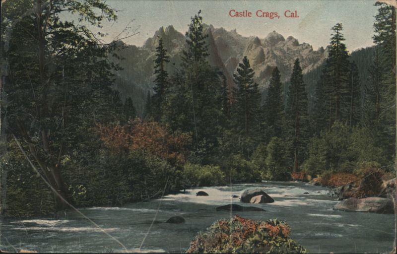 Castle Crags, Cal. California