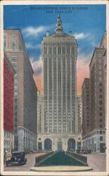 Grand Central Office Building, New York City Postcard