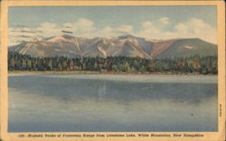Majestic Peaks of Franconia Range from Lonesome Lake Postcard
