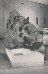 Willamette Meteorite at American Museum-Hayden Planetarium Postcard