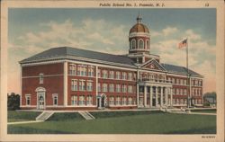 Public School No. 1, Passaic, NJ Postcard