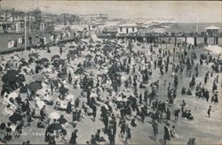 The Beach - Asbury Park Postcard