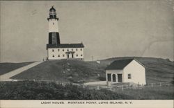 Montauk Point Lighthouse, Long Island, NY Postcard