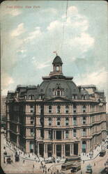 Post Office, New York Postcard