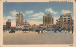 Journal Square, Jersey City, N. J. Postcard