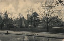 Fourth Street Park, Hoboken, NJ Postcard