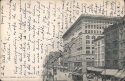 Ellicott Square, Main Street, Buffalo, NY Postcard
