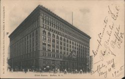 Elliott Square, Buffalo, NY Postcard