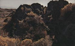 Lava Beds National Monument, Calif. - Lava Forts Postcard