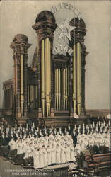 Tabernacle Organ and Choir, Salt Lake City, Utah Postcard