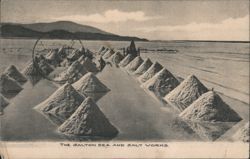 Salton Sea Salt Works Postcard