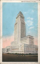 New Los Angeles City Hall Postcard