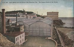 Sutro Baths and Cliff House, The Largest Baths in the World Postcard