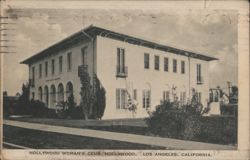 Hollywood Woman's Club, Los Angeles Postcard