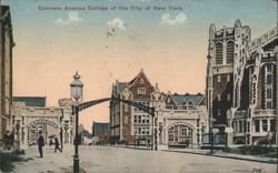 Convent Avenue College of the City of New York Postcard