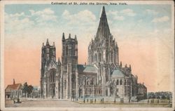 Cathedral of St. John the Divine, New York Postcard