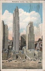 Rockefeller Center, New York Postcard