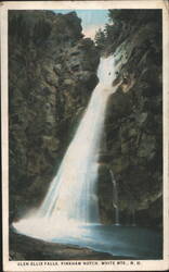 Glen Ellis Falls, Pinkham Notch, White Mountains Postcard