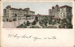 Hotel Green, Pasadena, CA - Why Don't You Write? Postcard