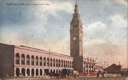 Ferry Building, San Francisco Postcard