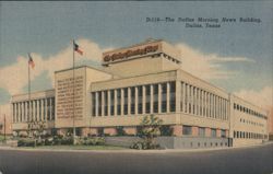 The Dallas Morning News Building Postcard