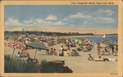 Craigville Beach, Centerville, MA Postcard