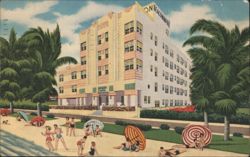 New Beacon Hotel, Miami Beach, FL Postcard