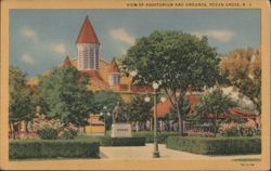 Auditorium and Grounds, Ocean Grove, NJ Postcard