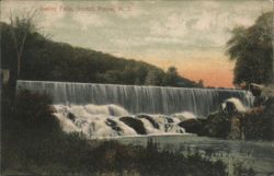 Seeley Falls, Scotch Plains, NJ - Waterfall Landscape Postcard