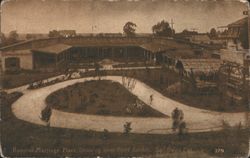 Ramona's Marriage Place, Inner Court Garden, San Diego Postcard