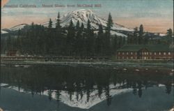 Mount Shasta from McCloud Mill, California Postcard